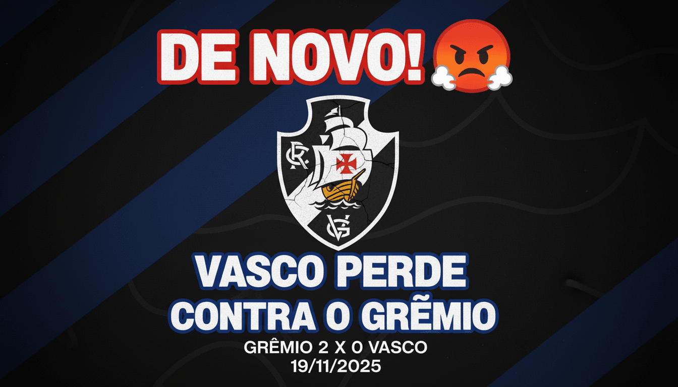 Jejum Amargo: Vasco Sucumbe na Arena e Liga Sinal de Alerta no Brasileirão