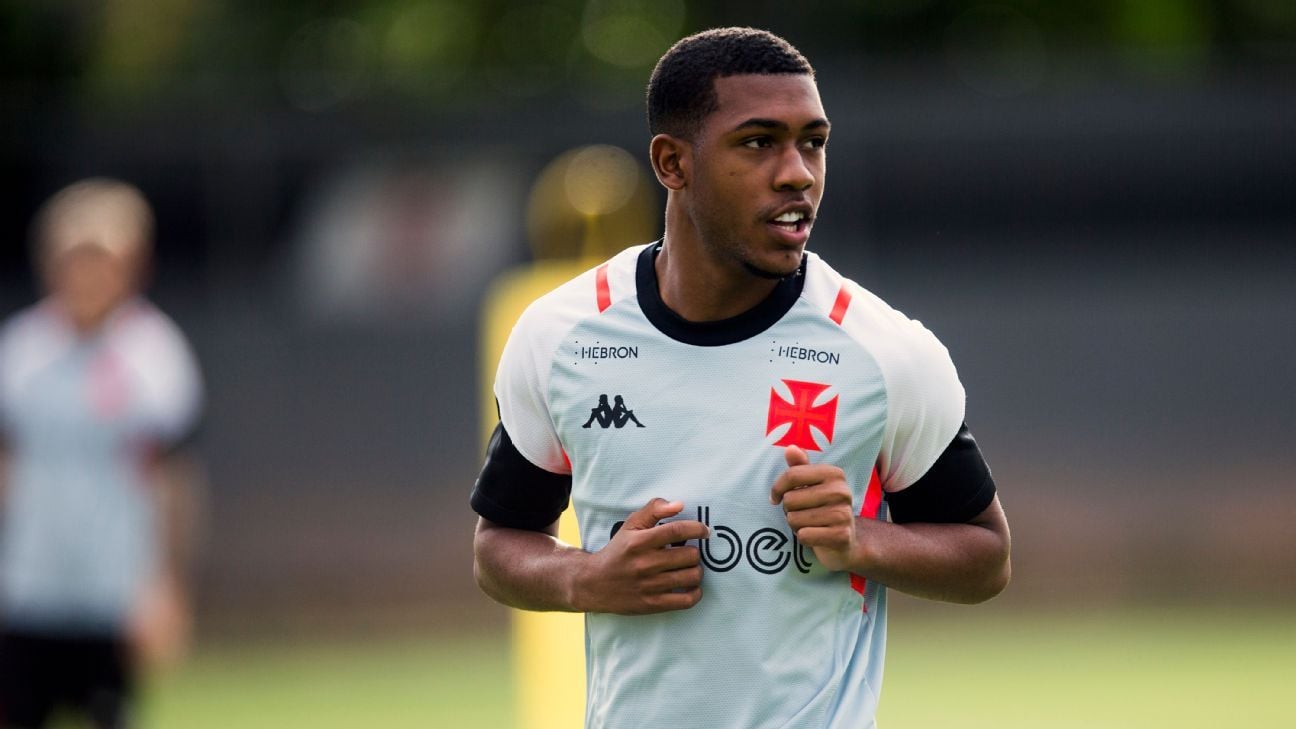 Proposta do Bournemouth por Rayan chega a €35 milhões e pode render lucro futuro ao Vasco