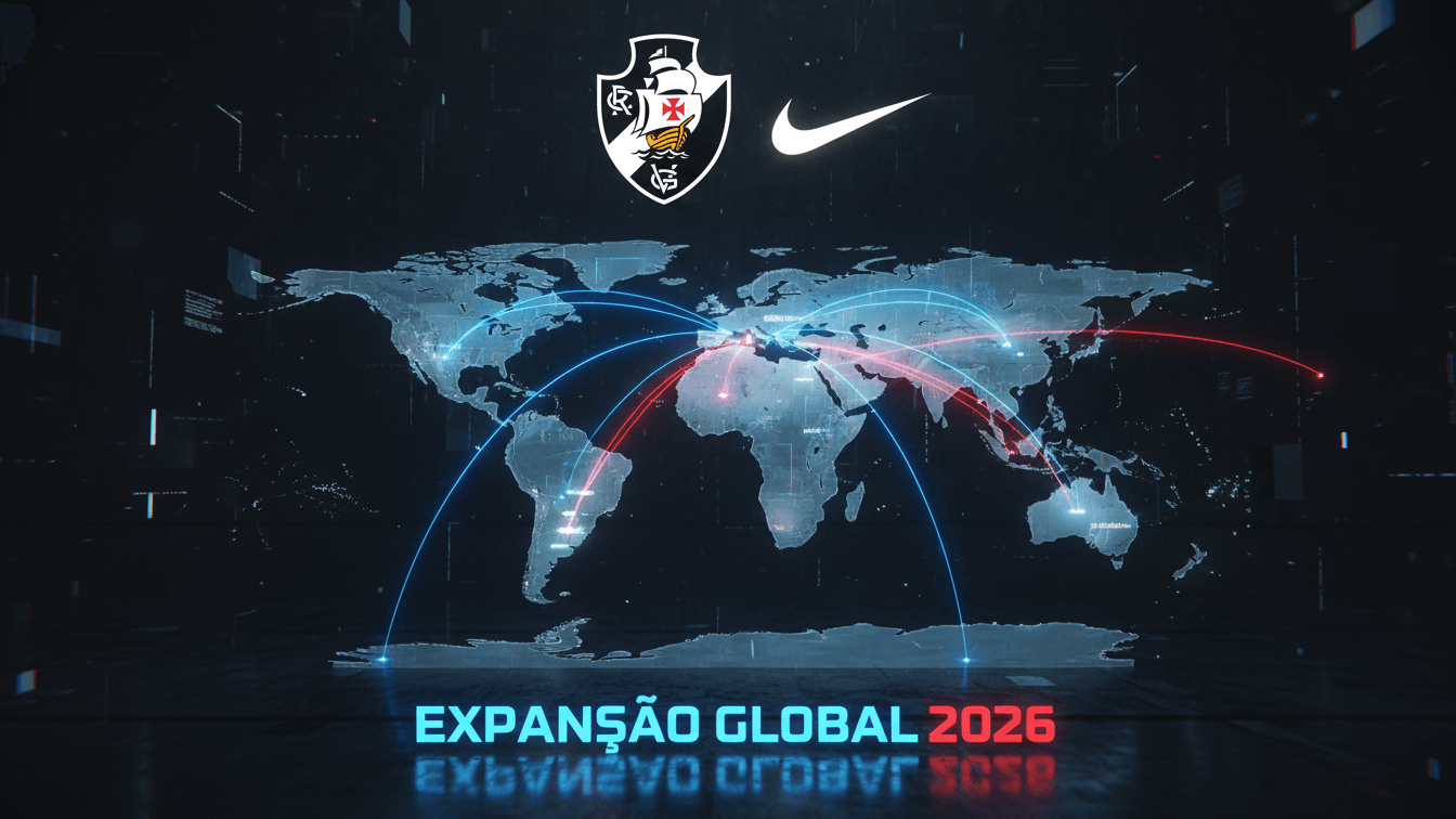 Vasco e Nike: A Estratégia nos Bastidores para Transformar a Marca Cruzmaltina em Potência Global até 2026