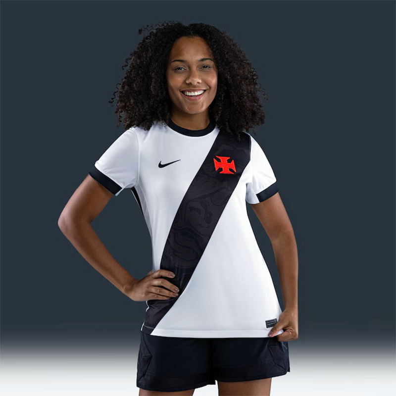 Camisa Oficial Vasco da Gama Nike II 2026/27 – Torcedora Pro Feminina