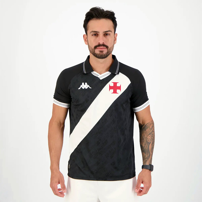 Camisa Vasco I 2025 Oficial Kappa