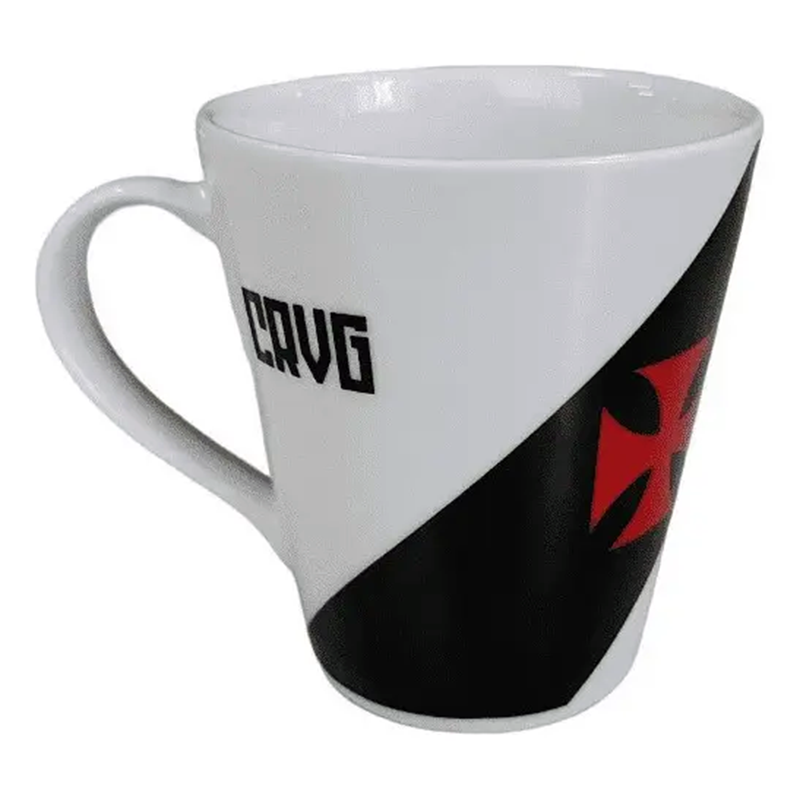 Caneca de Porcelana Vasco Cônica
